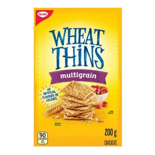 Wheat Thins Multigrain Crackers 200g/7.05oz (Shipped from Canada)