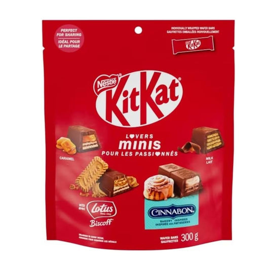 Nestle Kit Kat Lovers Minis, 300g/10.6 oz (Shipped from Canada)