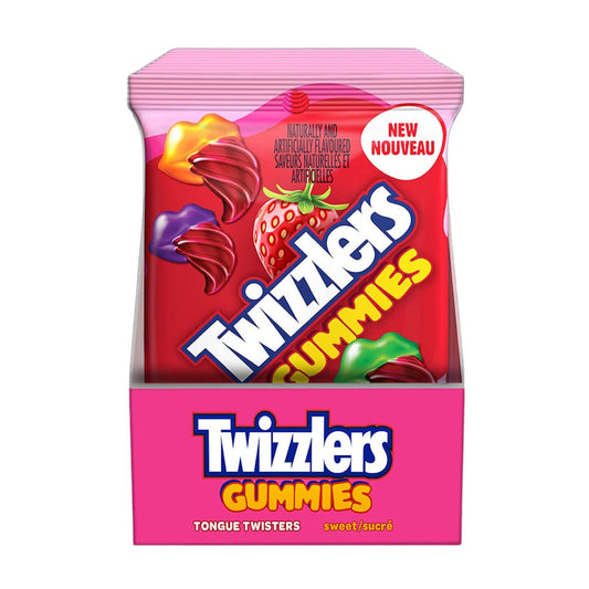 Twizzlers Gummies Sweet Tongue Twisters Candy 182g/6.41oz (Shipped from Canada)