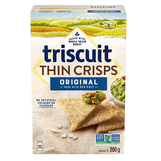 Triscuit Thin Crisps Original Crackers, 200g/7oz (Shipped from Canada)