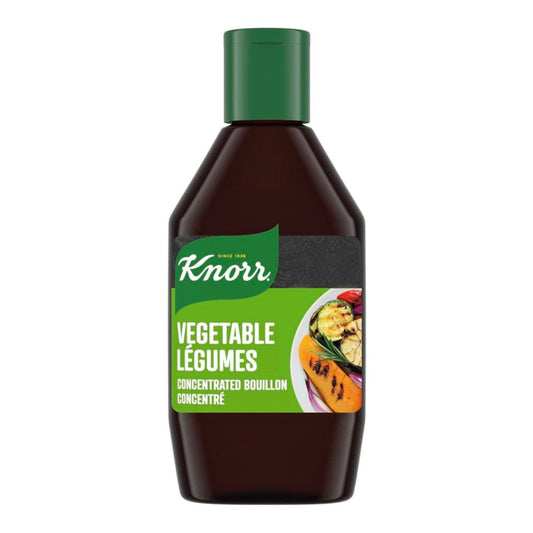 Knorr Concentrated Bouillon Rich Flavor Vegetable Made with Natural Stock 250ml/8.4fl.oz (Shipped from Canada)