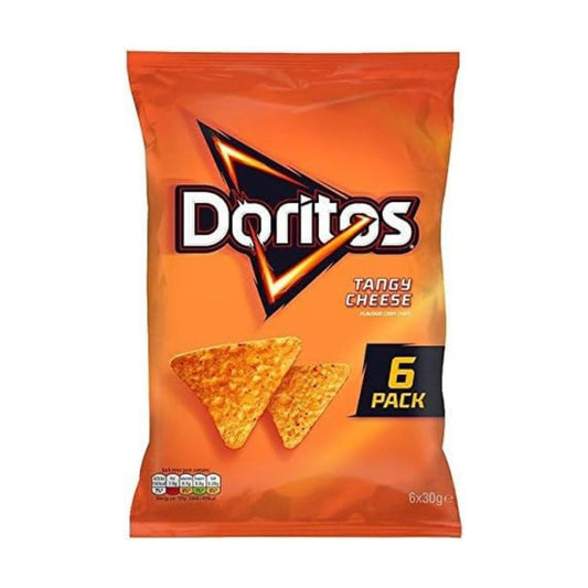 Doritos Tangy Cheese Multipack 6 x 30g/1.1oz (Shipped from Canada)