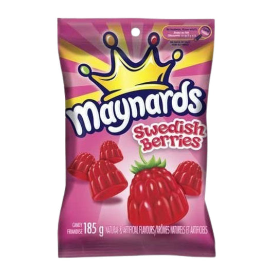 Maynards Swedish Berries Candy 185g/6.52oz (Shipped from Canada)