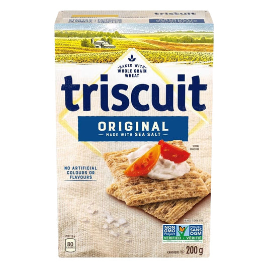Triscuit Original Crackers 200g/7oz (Shipped from Canada)
