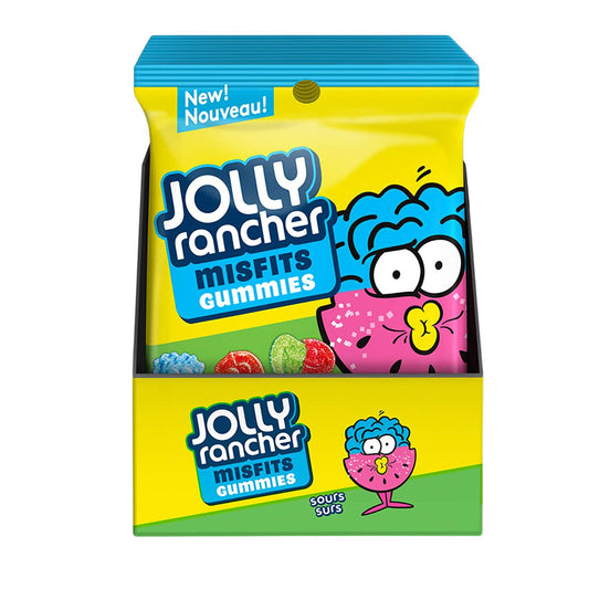 Jolly Rancher Misfit Assorted Sour Gummies 182g/6.4oz (Shipped from Canada)