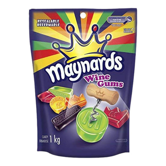 Maynards Wine Gums 1kg/35.2oz (Shipped from Canada)