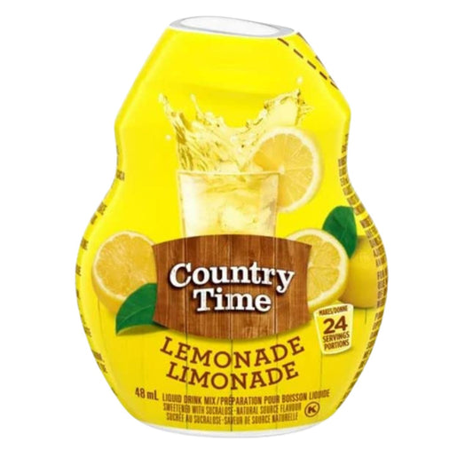 Country Time Lemonade Liquid Drink Mix, 48ml/1.6 fl. oz. (Shipped from Canada)