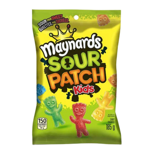 Maynards Gummy Sour Patch Kids Candy 185g/6.52oz (Shipped from Canada)