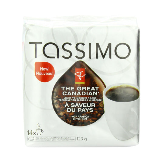 President's Choice Tassimo The Great Canadian 123g/4.3oz (Shipped from Canada)