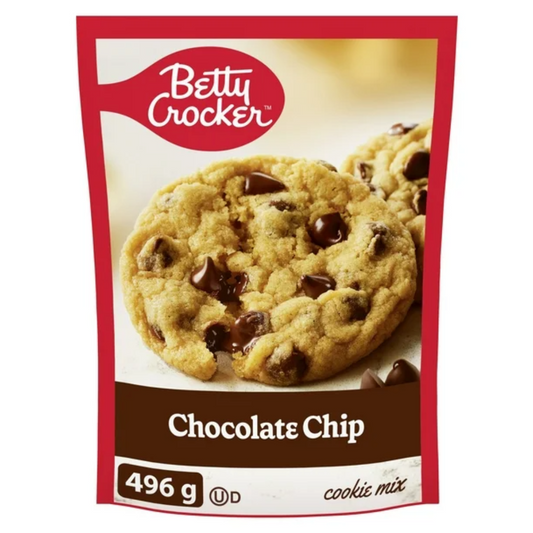 Betty Crocker Cookie Mix Chocolate Chip 496g/17.5oz (Shipped from Canada)