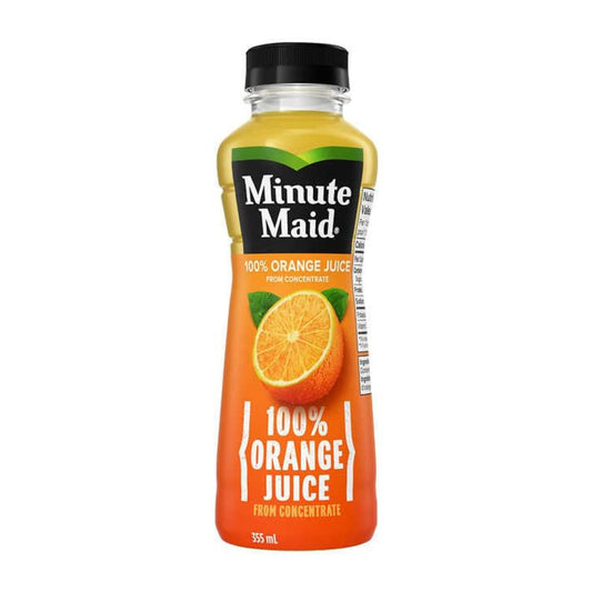 Minute Maid 100% Orange Juice, 355mL/12 fl. oz. (Shipped from Canada)