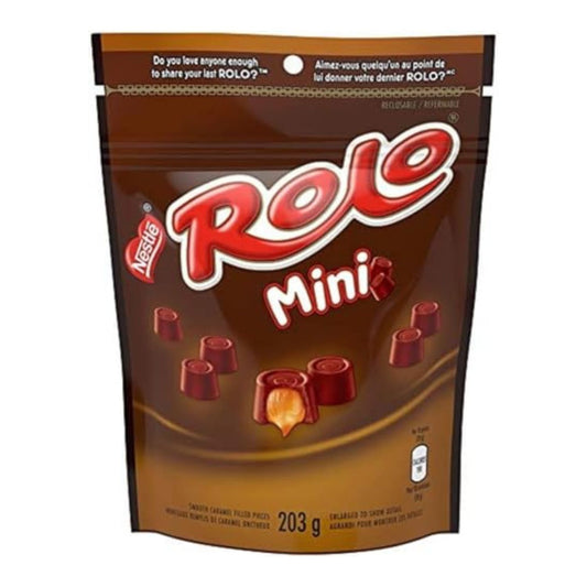 Rolo Milk Chocolate And Mini Chewy Caramel, 203g/7.2 oz (Shipped from Canada)