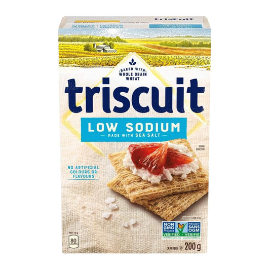 Triscuit Low Sodium Crackers 200g/7oz (Shipped from Canada)
