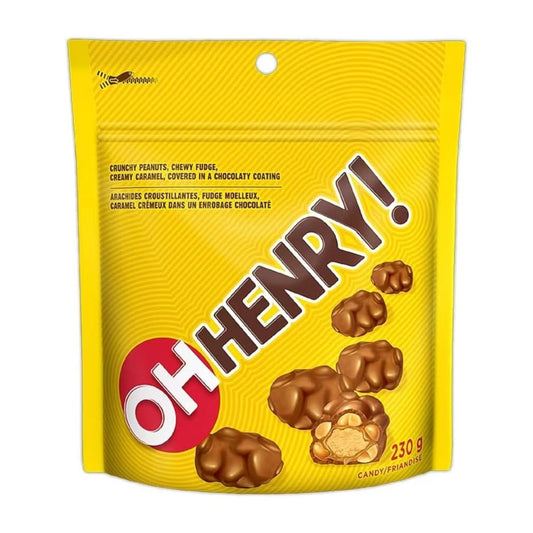 Oh Henry! Chocolatey Candy Bites, Bag, 230g/8.1oz (Shipped from Canada)