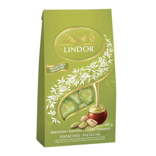 Lindt Lindor Pistachio Chocolate Truffles, 200g/7 oz (Shipped from Canada)
