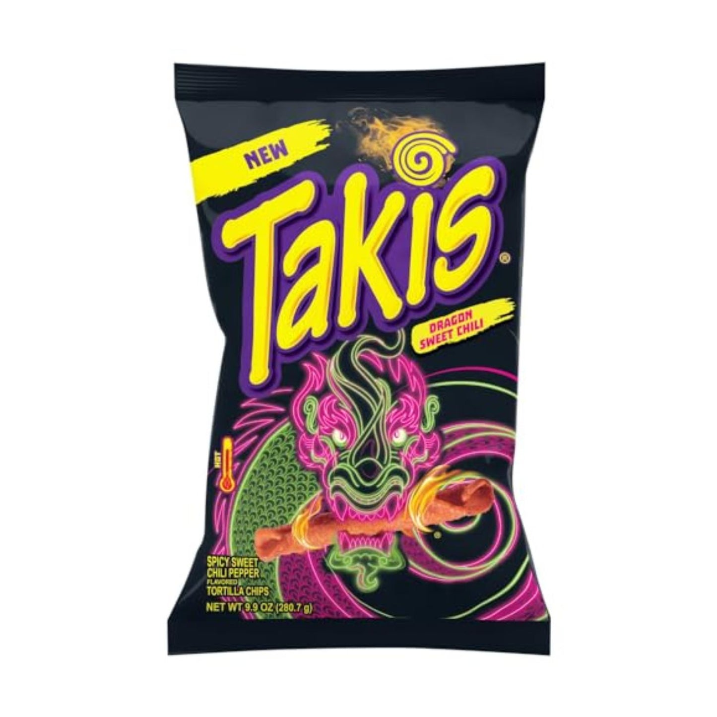 Takis Dragon Spicy Sweet Chili Pepper pack of 1