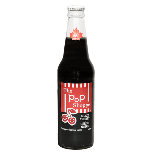 The PoP Shoppe Black Cherry Soda, 355ml/12 fl. oz (Shipped from Canada)