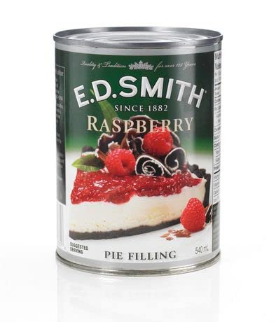 E.D. Smith Raspberry Pie Filling 540ml/18.2fl.oz (Shipped from Canada)