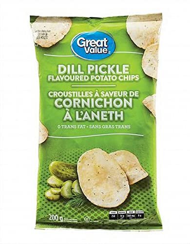 Great Value Dill Pickle Potato Chips