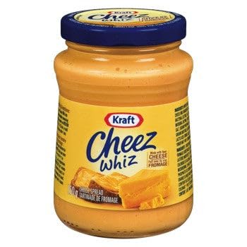 Kraft Cheez Whiz Spread 250g/8.8oz (Shipped from Canada)