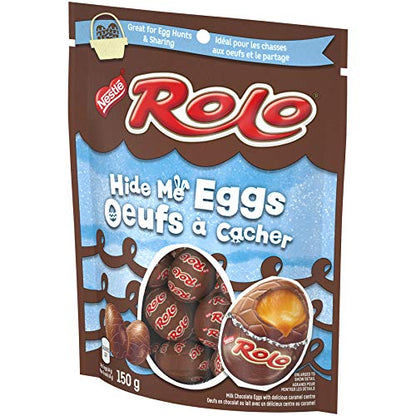 Nestle Rolo Easter Hide Me Chocolate Eggs, 150g/5.3oz (Shipped from Canada)