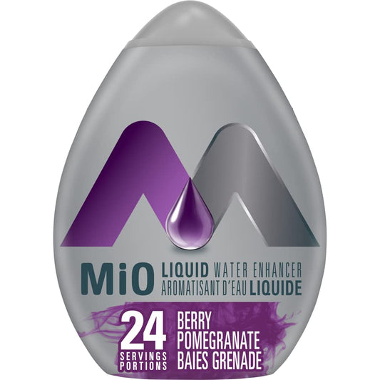 MiO Berry Pomegranate Liquid Water Enhancer, 48mL/1.6 fl. oz. (Shipped from Canada)