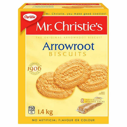 Mr. Christie's Arrowroot Biscuits 1.40Kg/49.38oz (Shipped from Canada)