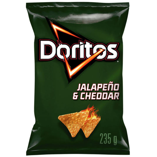 Doritos Jalapeno and Cheddar Tortilla Chips