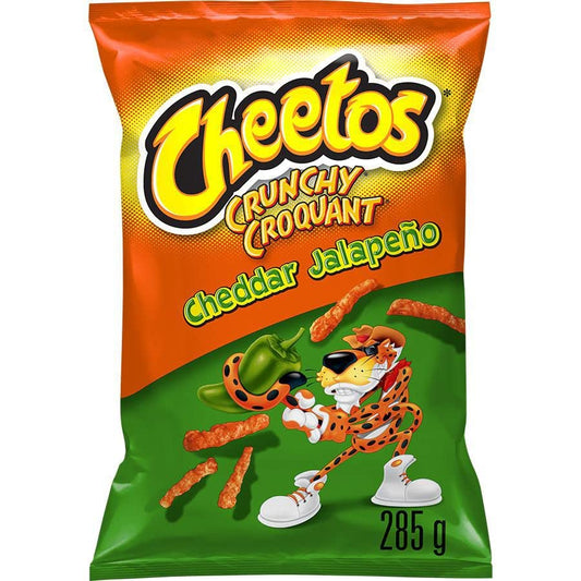 Cheetos Crunchy Cheddar Jalapeno Cheese Snacks