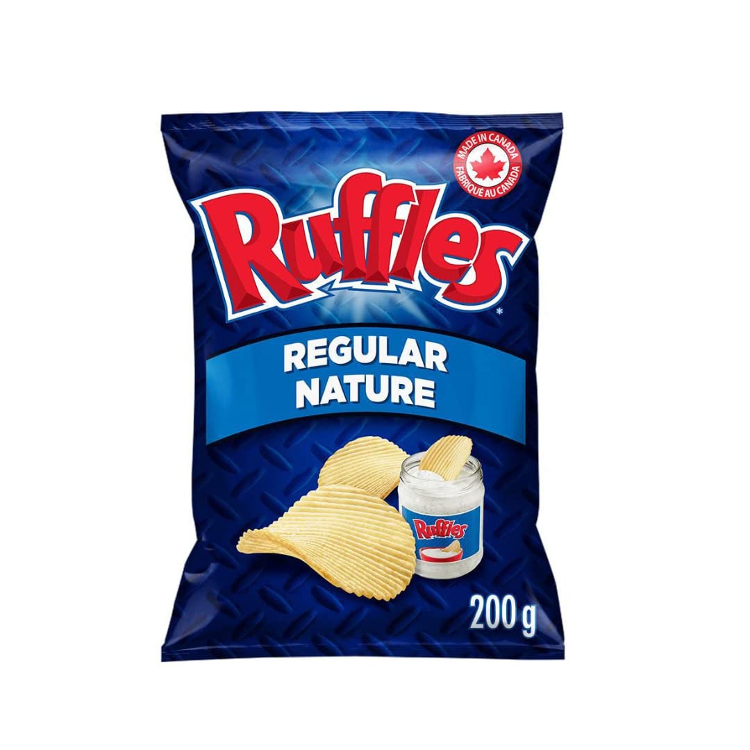 Ruffles Regular Potato Chips front cover