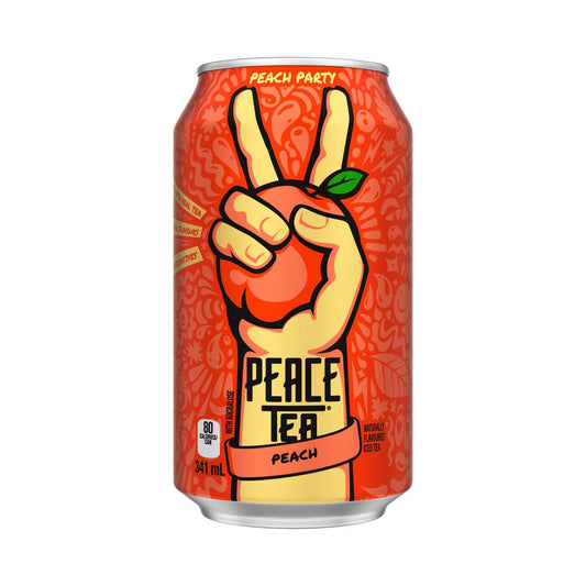 Peace Tea Iced Tea Peach 341 mL/11 fl.oz (Shipped from Canada)