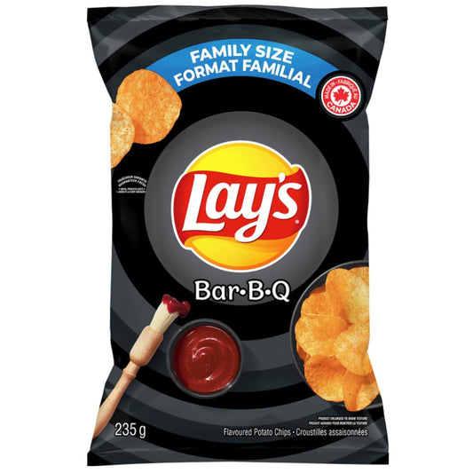 Lays Barbecue Potato Chips Family Bag