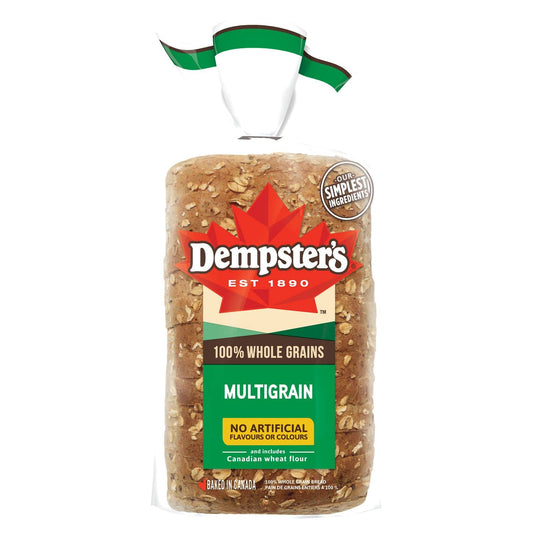 Dempster's 100% Whole Grains Multigrain Bread 600g/21.1oz (Shipped from Canada)