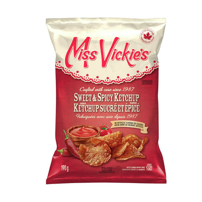 Miss Vickies Sweet Spicy Ketchup Chips front cover