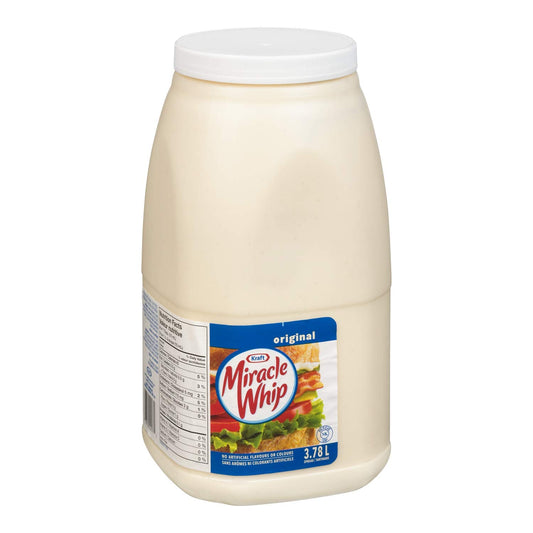 Kraft Miracle Whip Jug, Perfect for Restaurants 3.78L/127.8fl.oz (Shipped from Canada)