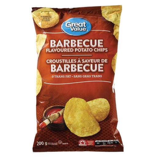 Great Value Barbecue Potato Chips
