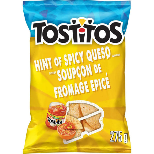 Tostitos Hint of Spicy Queso Tortilla Chips