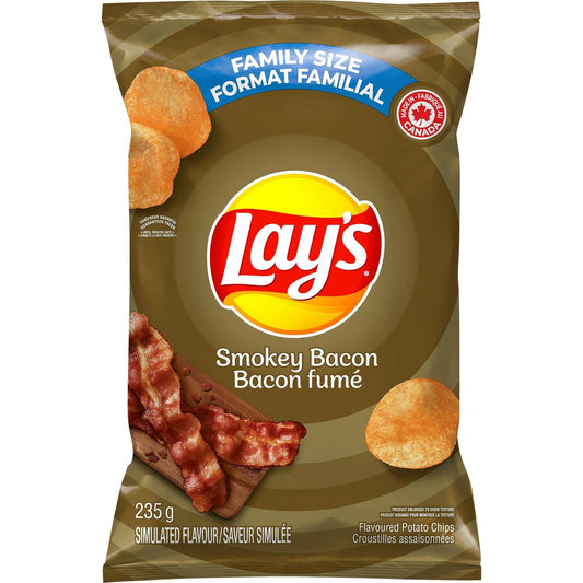 Lays Smokey Bacon Potato Chips