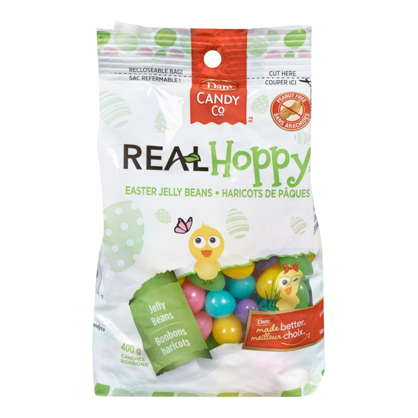 Dare Easter Jelly Beans Real Hoppy Candy 400g/14.1oz (Shipped from Canada)