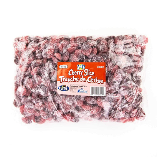 Juby Cherry Slices Gummies Candy 2.5kg/88.18oz (Shipped from Canada)
