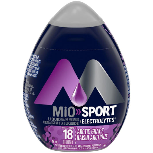 MiO Sport Arctic Grape Liquid Water Enhancer, 48ml/1.6oz (Shipped from Canada)