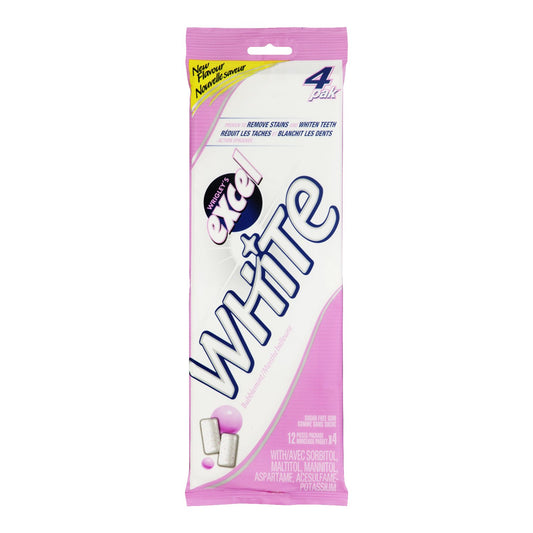 Excel White Chewing Gum White Bubblemint 48 (Shipped from Canada)