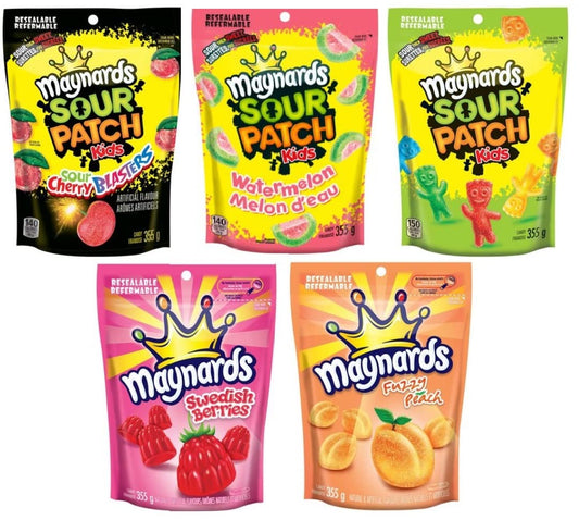 The Ultimate Maynards Gummy collection 12.5oz (Shipped from Canada)