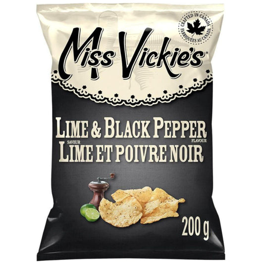 Miss Vickie's Lime & Black Pepper Potato Chips