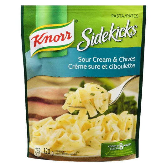 Knorr Sidekicks Sour Cream & Chives Pasta 120g/4.23oz (Shipped from Canada)