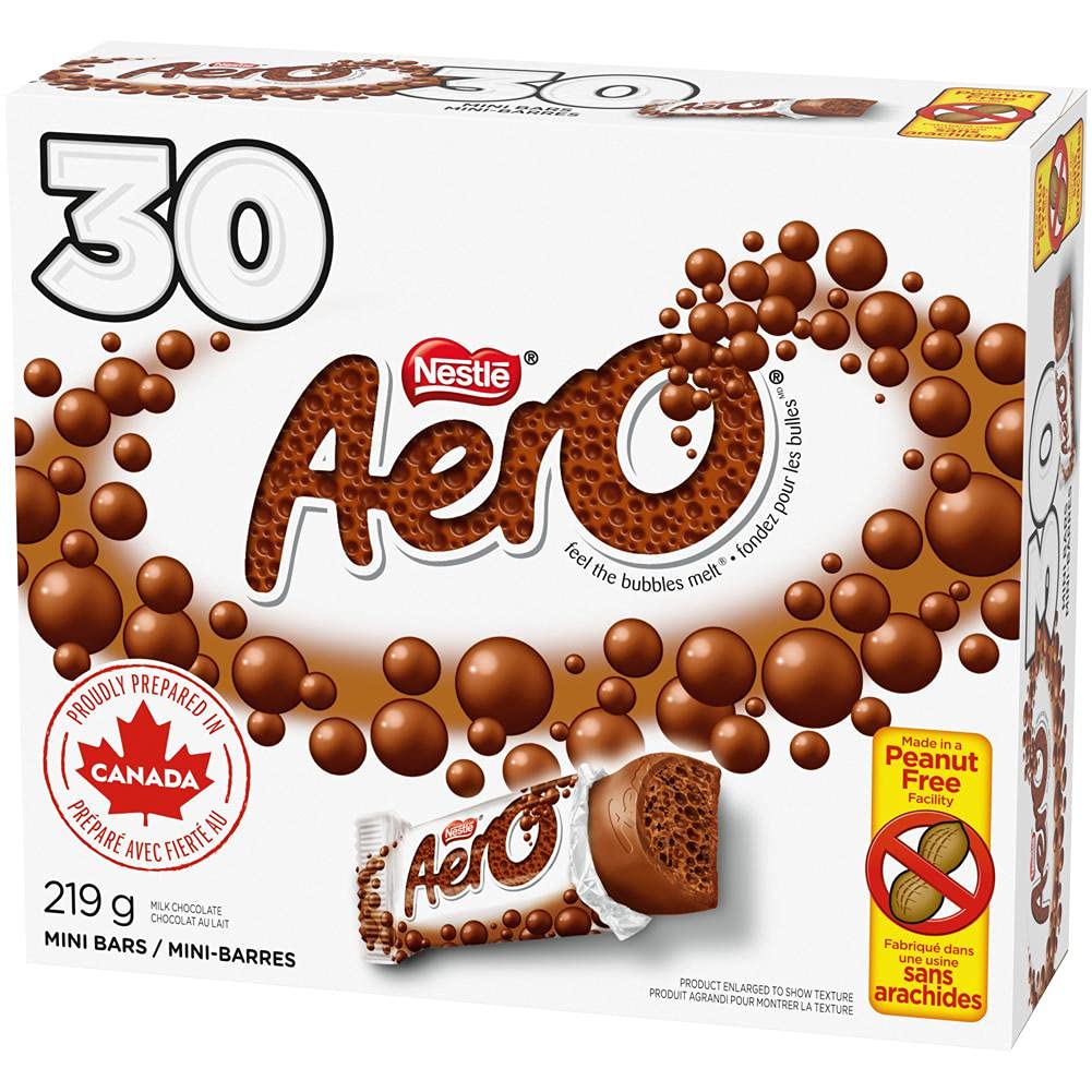 Aero Milk Chocolate Mini Bars 30 packs