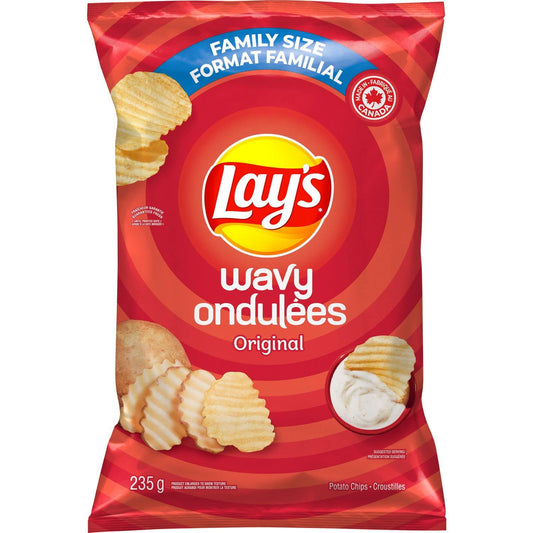 Lays Wavy Original Potato Chips