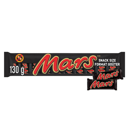 Mars Snack Size Minis 130g/4.5oz (Shipped from Canada)