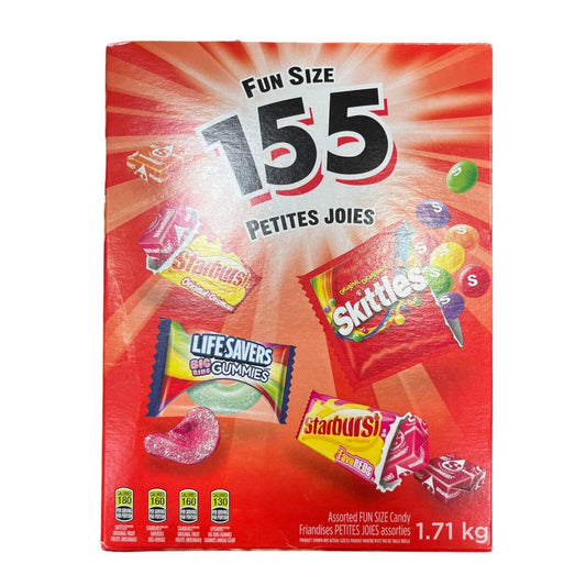 Skittles, Starburst Original, Starburst Fave Reds, & Life Savers Gummies Assorted 1.71 kg/60.31oz (Shipped from Canada)