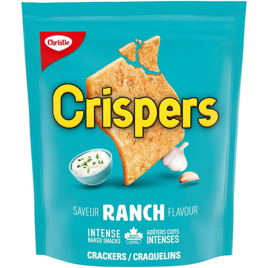 Christie Crispers Ranch Crackers 145g/5.1oz (Shipped from Canada)